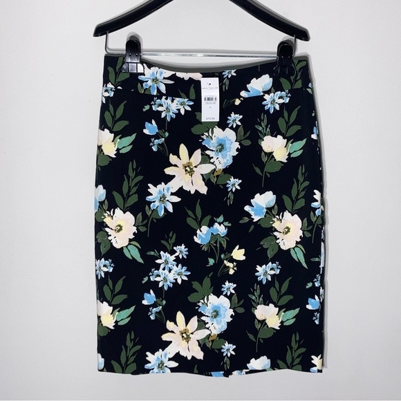 ANN TAYLOR | NWT | Floral Print Midi Skirt - Picture 2 of 15